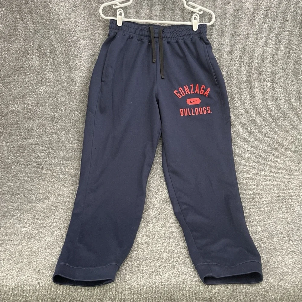 Nike Standard Issue Gonzaga Bulldogs Sweatpants  Men Sz M Blue
